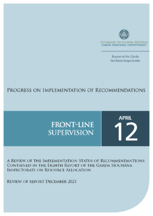 Click to open Front Line Supervision implementation report