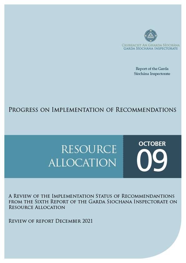 Review of Resource Allocation Report Cover