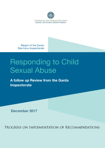 Click to open fourth progress report of responding to child sexual abuse. A follow up review. 